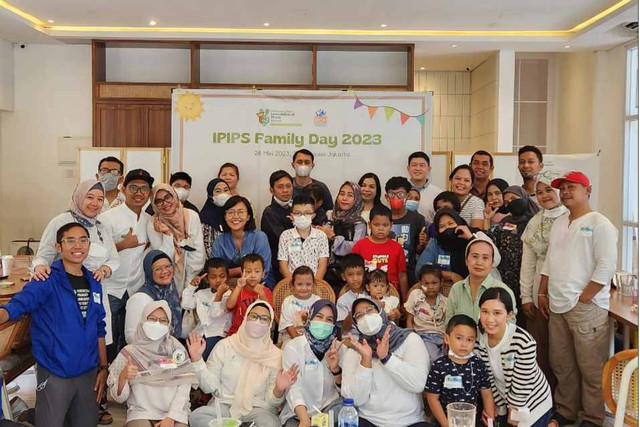 Para penyintas Imunodefisiensi Primer (IDP) yang tergabung dalam Yayasan Pasien Imunodefisiensi Primer Indonesia. Foto: Dok. Istimewa