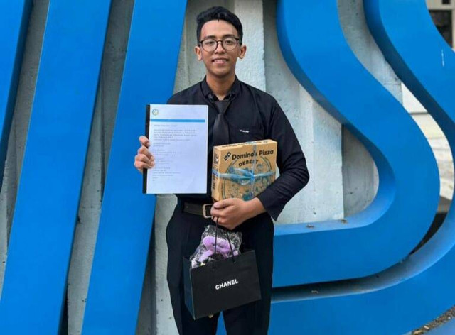 Mendiang Muhammad Burhanudin alias Udin semasa hidupnya. Foto: Humas ITS