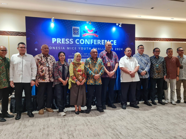 Konferensi pers Indonesia MICE Youth Challenge 2024. Foto: kumparan/Andari Novianti