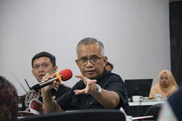 Pj Wali Kota Singkawang, Sumastro. Masyarakat diminta bersabar menunggu pengoperasian Bandara Singkawang. Foto: Dok. Hi!Pontianak
