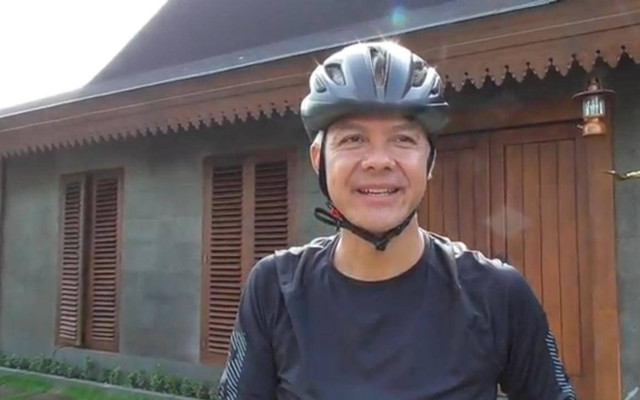 Ganjar Pranowo saat memberikan keterangan pada awak media. Foto: istimewa