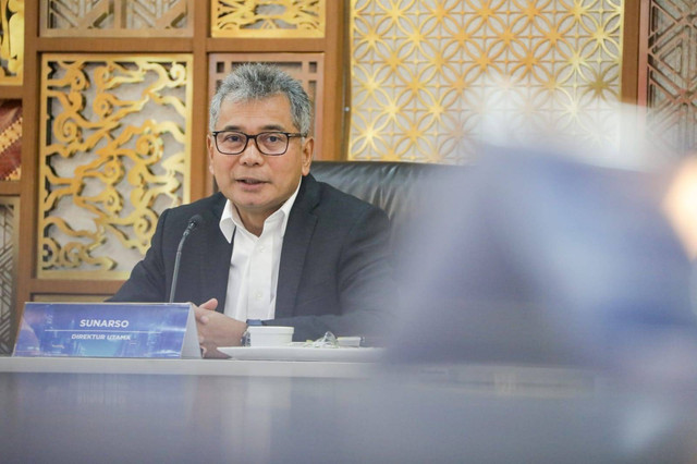 Direktur Utama PT Bank Rakyat Indonesia (Persero) Tbk atau BRI, Sunarso.  Foto: Dok. BRI