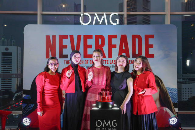 Brand kecantikan OMG anniversary ke-3 tahun. Foto: OMG