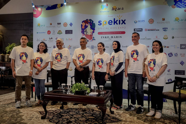 Press conference Special Kids Expo (Spekix) 2024 di Jakarta Pusat, Kamis (25/4). Foto: Nabilla Fatiara/kumparan