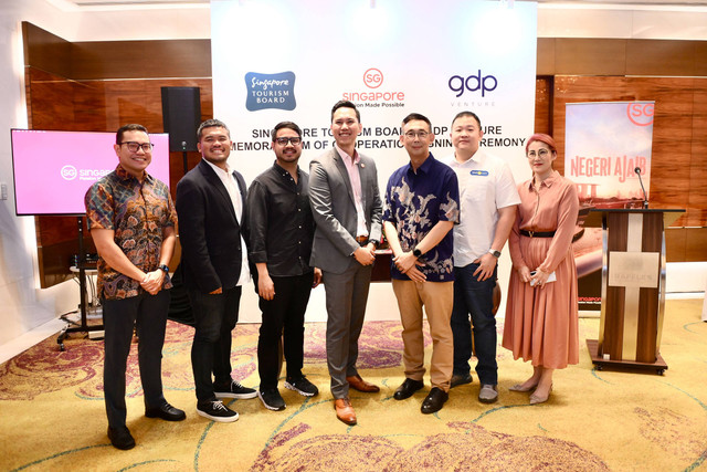  Singapore Tourism Board (STB) lanjutkan kemitraan dengan GDP Venture, hadirkan teknologi berbasis AI untuk mudahkan wisatawan Indonesia saat berkunjung ke Singapura.

 Foto: Dok: Singapore Tourism Board