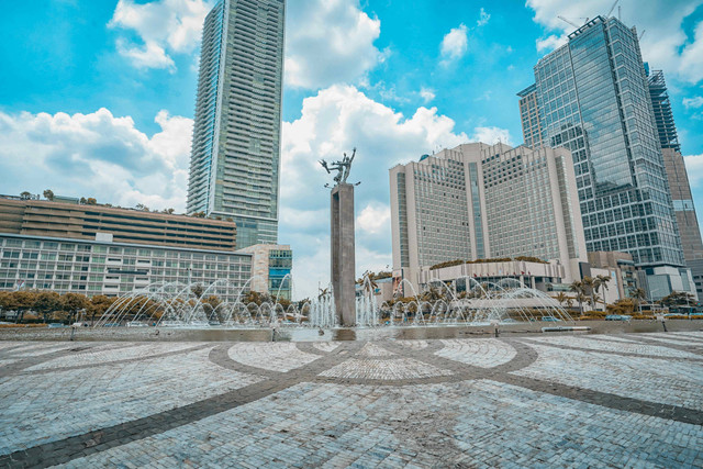 Hotel Dekat Grand Indonesia. Foto hanyalah ilustrasi, bukan tempat yang sebenarnya. Sumber: Unsplash/Muhammad Syafi Al - adam