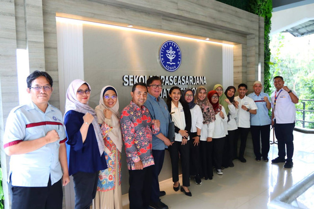 SPs IPB University Terima Courtesy Meeting Monev Pengelola LPDP
