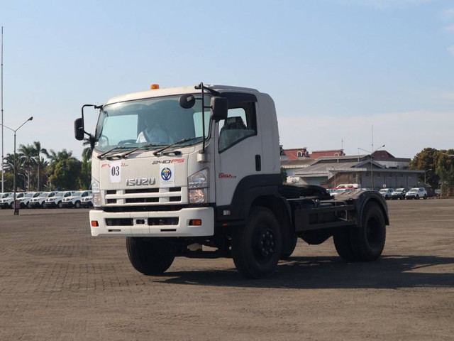 Edukasi sopir truk dalam program 'Jasa Marga Tertib Lalu Lintas 2019'. Foto: Ghulam Muhammad Nayazri