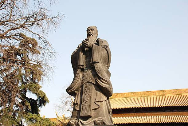 Patung Confucius di Cina (www.istockphoto.com/naqiewei)