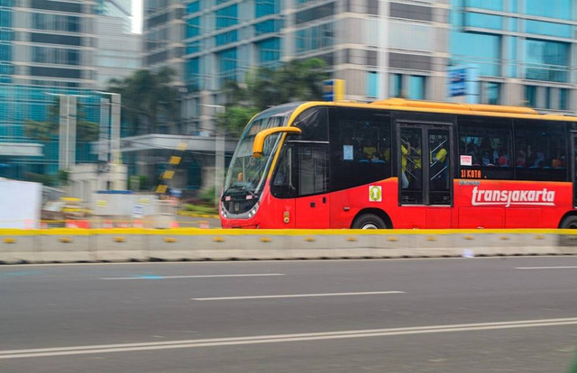 Ilustrasi Koridor 9 Transjakarta, Bukan Lokasi Sebenarnya, Sumber Unsplash/Alfandri Fitrahadi