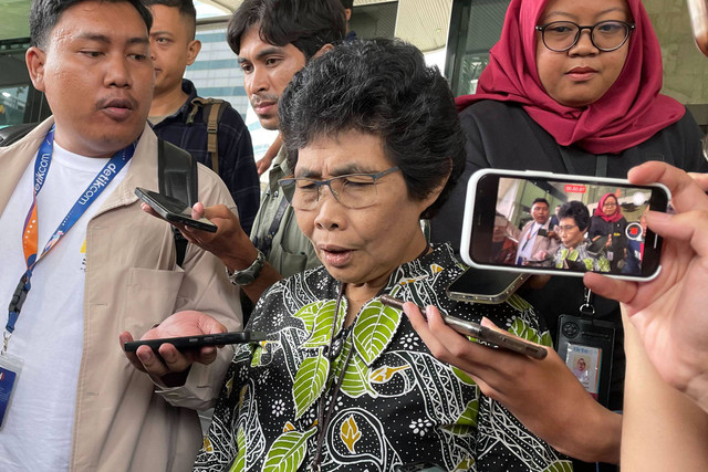 Anggota Dewas KPK, Albertina Ho, saat ditemui wartawan di Gedung ACLC KPK, Selasa (30/4/2024) Foto: Fadhil Pramudya/kumparan