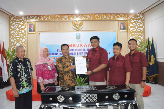 Penandatanganan Rutan Bangil Dengan BLK Kab. Pasuruan