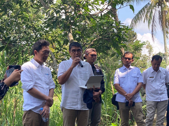 Direktur Keuangan dan Operasional SMF Bonai Subiakto di Desa Nglanggeran, Kamis (2/5). Foto: Widya Islamiati/kumparan