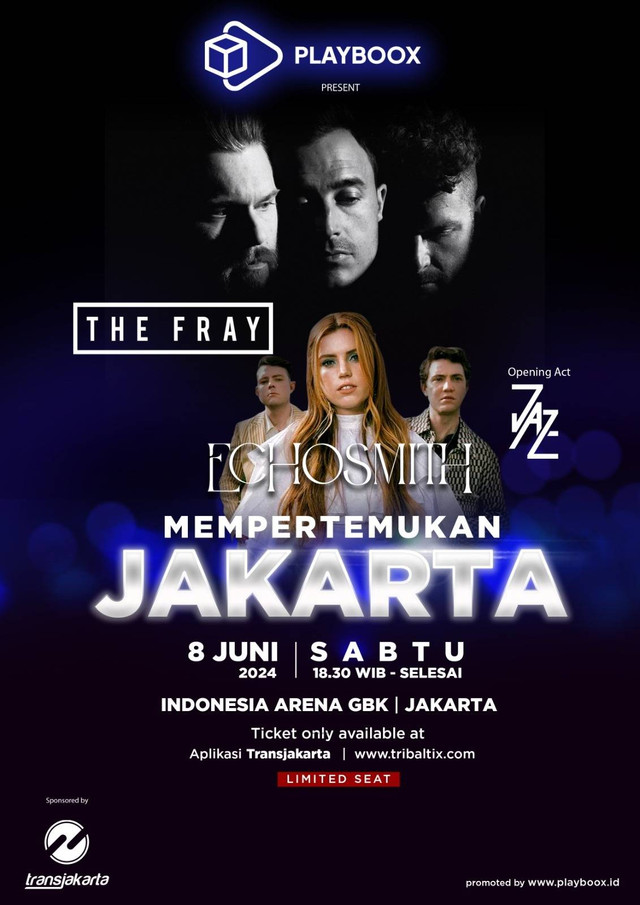 The Fray dan Echosmith siap gelar konser di GBK pada 8 Juni. Foto: Dok. Istimewa