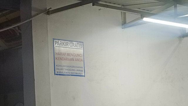 Sebuah tempat yang menfasilitasi parkir gratis. Foto: Septia Yoanita (Dok. Pribadi)