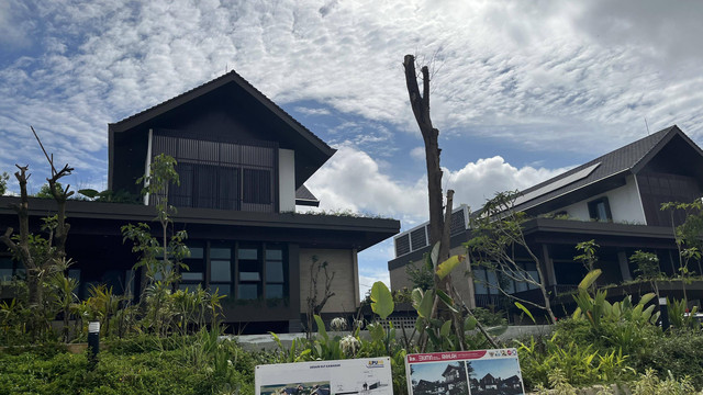 Rumah dinas menteri di IKN. Foto: Fariza Rizky/kumparan