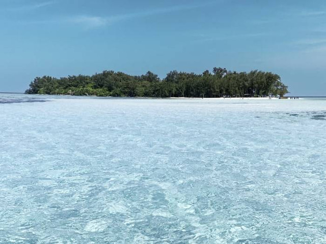 Pulau Kluang (Foto hanya ilustrasi, bukan tempat sebenarnya) Sumber: unsplash.com/ The Tawakal