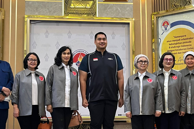 Press Con Kemenpora dan Pengurus PB Persani Foto: Azrumi Ghazali/kumparan