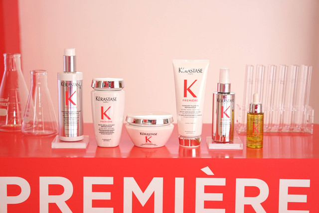 Acara peluncuran lini terbaru Kerastase, Premiere, di Ciputra Artpreneur, Jakarta Selatan, Selasa (7/5/2024). Foto: Dok. Kerastase