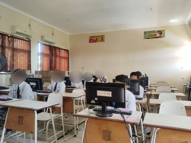 Kegiatan Asesmen Bakat Minat di SMP Negeri 40 Surabaya
