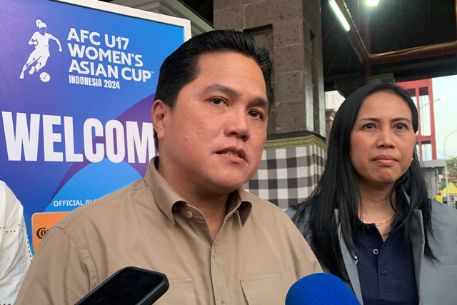 Ketua PSSI Erick Thohir. Foto: Aji Nugrahanto/kumparan