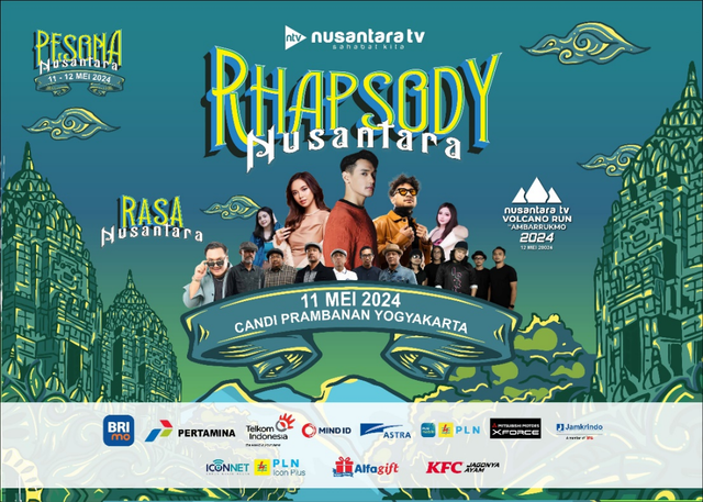 Festival Pesona Nusantara di Candi Prambanan, Yogyakarta pada Sabtu (11/5/2024). Foto: Dok. BRI