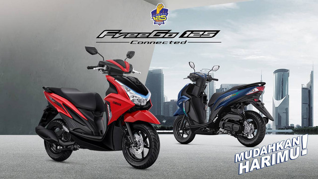 Ilustrasi untuk spesifikasi Yamaha Freego. Sumber: yamaha-motor.co.id