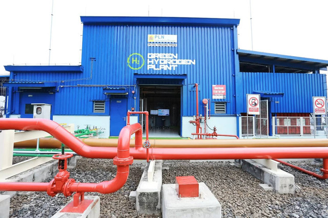 Green Hydrogen Plant di PLN Indonesia Power Priok PGU, sumber : PLN