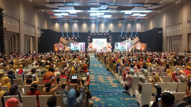 HUT ke-44 Dekranas di Solo. Dok: kumparan