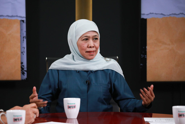 Info A1 Khofifah Indar Parawansa Foto: Syawal Febrian Darisman/kumparan
