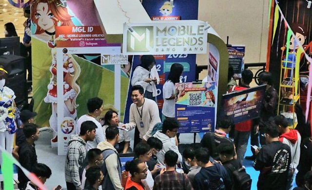 Acara komunitas Mobile Legends: Bang Bang (MLBB) pada 2023. Foto: Dok. Istimewa
