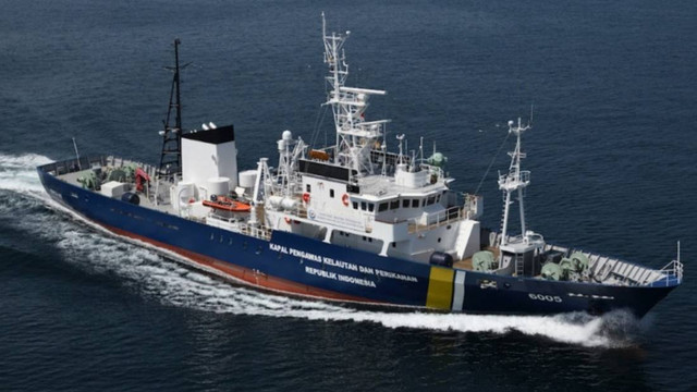 Kapal Pengawasan Kelautan dan Perikanan Orca 5 (Gambar: Koleksi Rifki Rezfani)