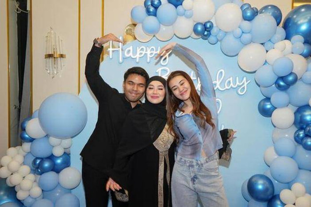 Reza Artamevia dan Aaliyah Massaid. Foto: Dok. Instagram @aaliyah.massaid