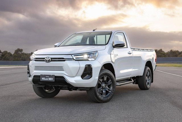 Purwarupa mobil listrik Toyota Hilux BEV (Battery Electric Vehicle). Foto: CarExpert