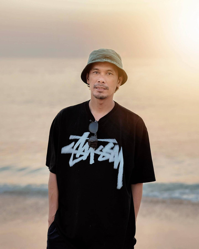 Lukman NOAH bergabung dalam band By The Hundreds.
 Foto: Instagram/@lukmannoah