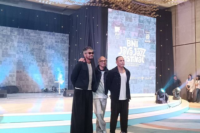 Marcell Siahaan dalam Konferensi Pers BNI Java Jazz Festival, Pejompongan, Jakarta Pusat, Rabu (22/5/2024). Foto: Ghifari/kumparan 