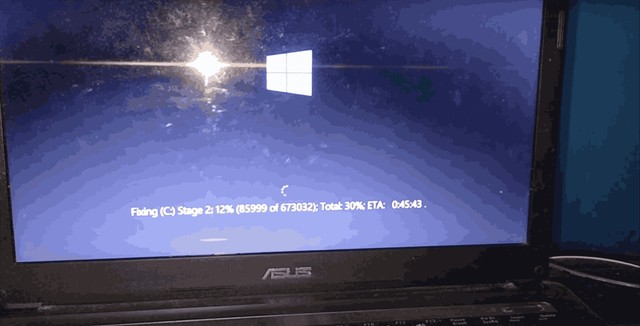 Ilustrasi cara mengatasi laptop Fixing C Stage 2. Foto: YouTube/FR Tutorial Channel