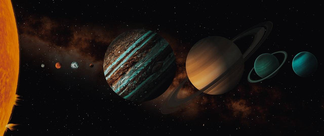 Ilustrasi jari-jari planet. Sumber: Pixabay/CharlVera 
