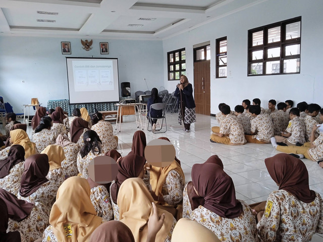 Sosialisasi Asesmen Bakat Minat Siswa kelas 9 SMP Negeri 40 Surabaya