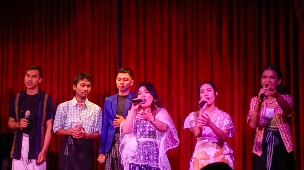 Pecahnya hari pertama oleh penampilan Vocal Groove. Foto: dok. Gilbert Natanael Pardosi.