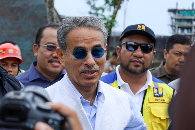 Mohamed Ali Rashed Alabbar  Founder and Managing Director Emaar Properties saat kunjungi IKN, Minggu (26/5/2024). Foto: Dok. Humas Otorita Ibu Kota Nusantara