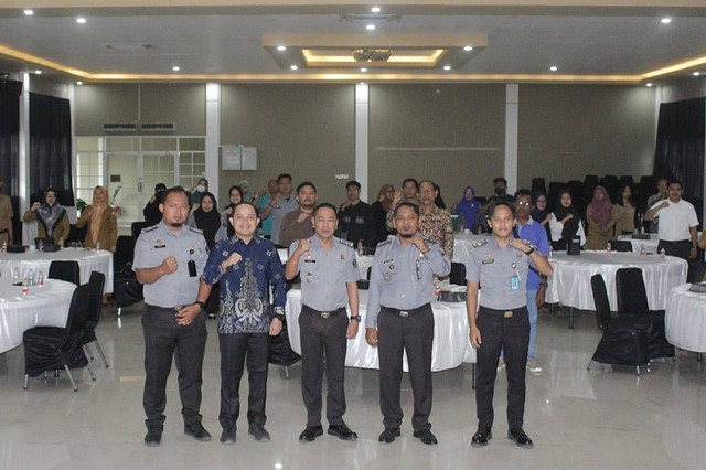 Kemenkumham Sulbar Gelar Promosi dan Diseminasi KI di Mamuju Tengah