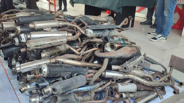 Ilustrasi knalpot brong. Foto: Rachmadi Rasyad/kumparan