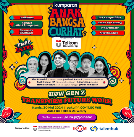 kumparan ABC adakan talkshow edukatif di Telkom University, Kamis (30/5). Foto: kumparan