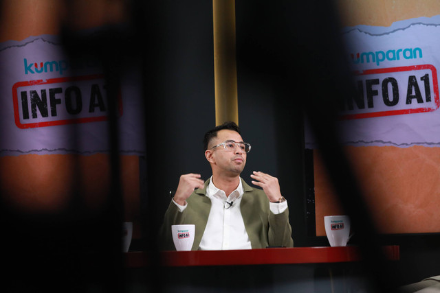 Raffi Ahmad di Info A1 kumparan, Jakarta. Foto: Aditia Noviansyah/kumparan