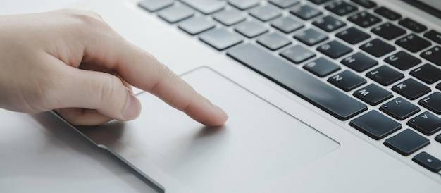 Ilustrasi touchpad laptop Foto: Freepik
