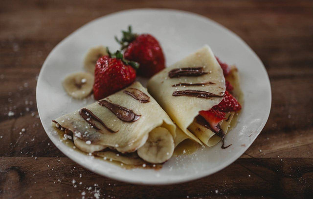 Ilustrasi menu D'Crepes. Sumber: pexels.com/Eileen lamb