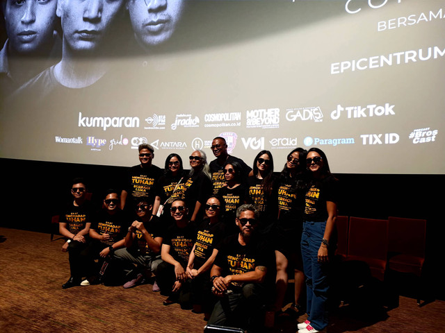 Konferensi pers film Saat Menghadap Tuhan di Epicentrum, Jakarta Selatan, Rabu (29/5/2024). Foto: Giovanni/kumparan