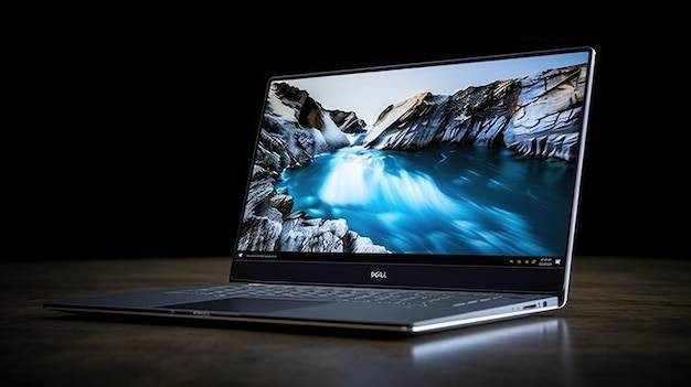 Ilustrasi laptop Dell Core i7. Foto: Freepik 
