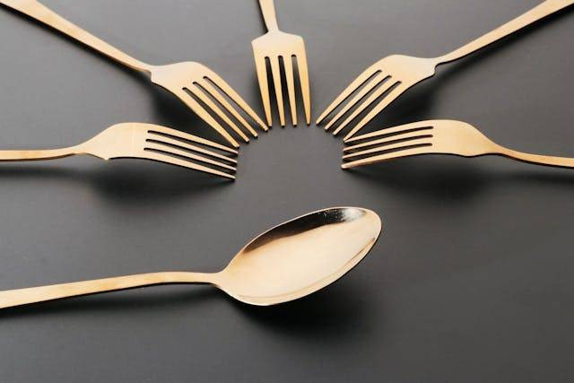 Ilustrasi golden spoon. Foto: Pexels.